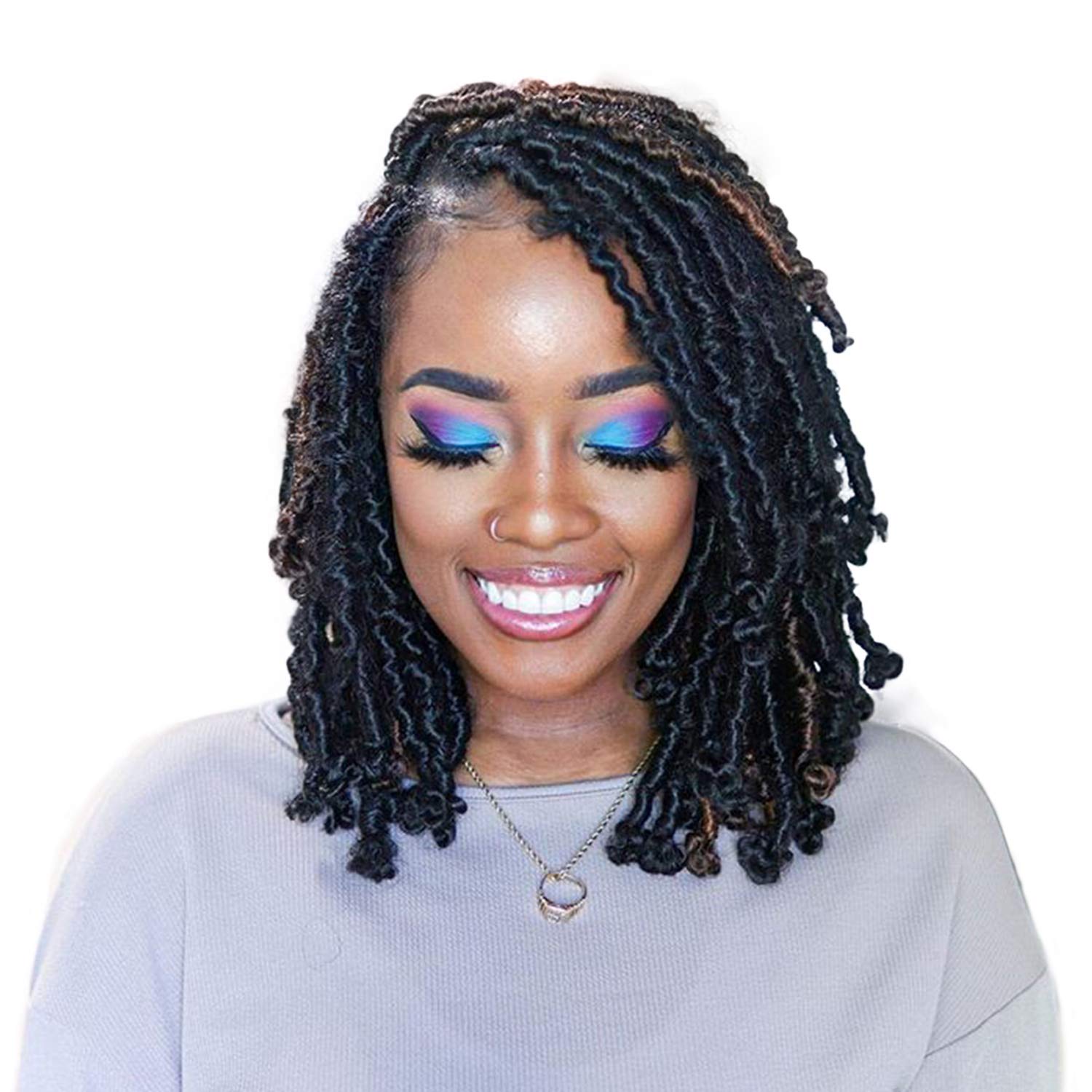 Buy VAVANGA Butterfly Locs Crochet Hair 12 Inch 6 Packs/Lot (120