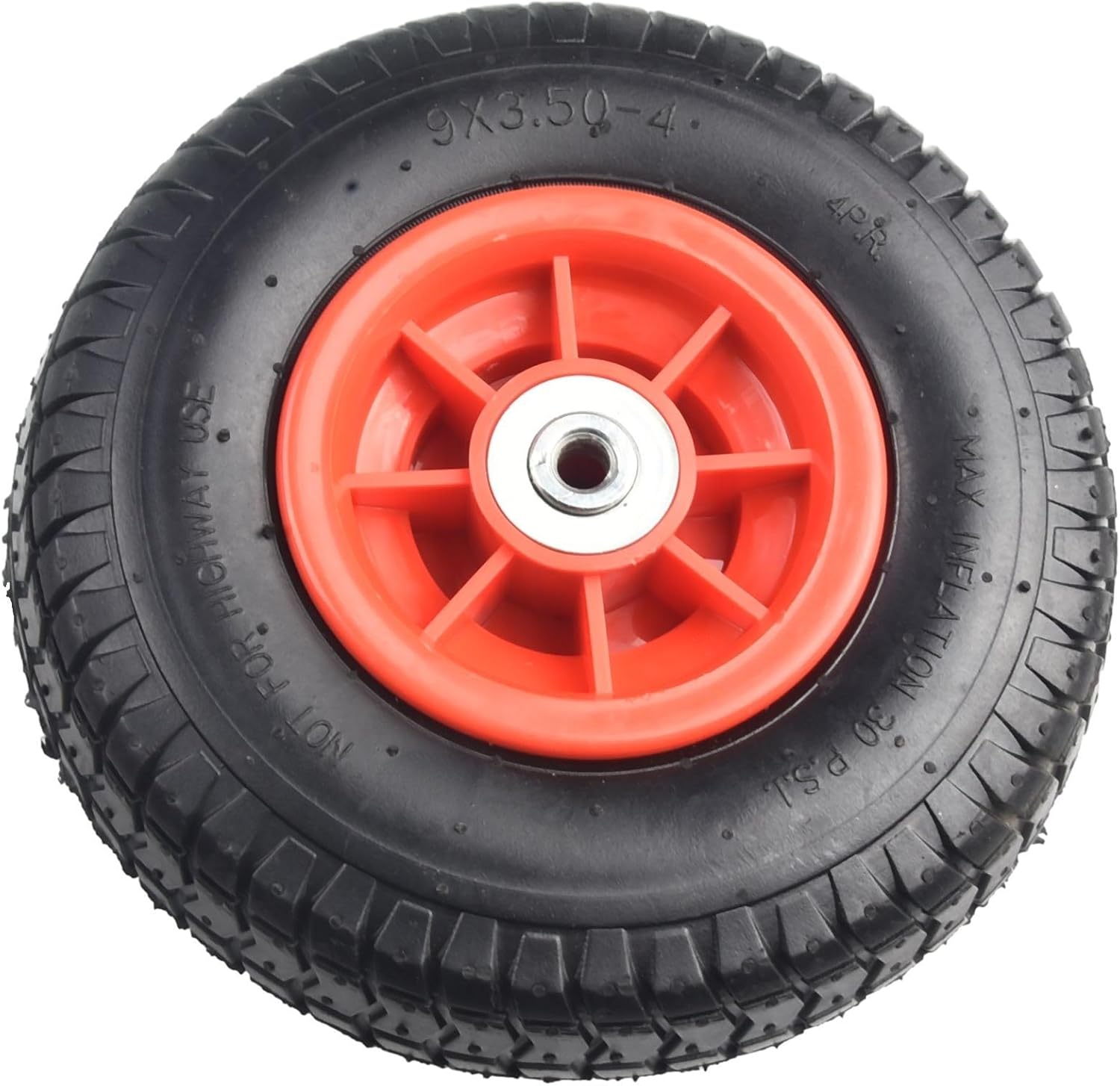 Rubber Tire for Kids Electric Car Children Vehicle Pneumatic Wheels Inflatable Replacement Parts for Baby Three-Wheeled Motorcycle Battery Car(1.0cm 9inch)