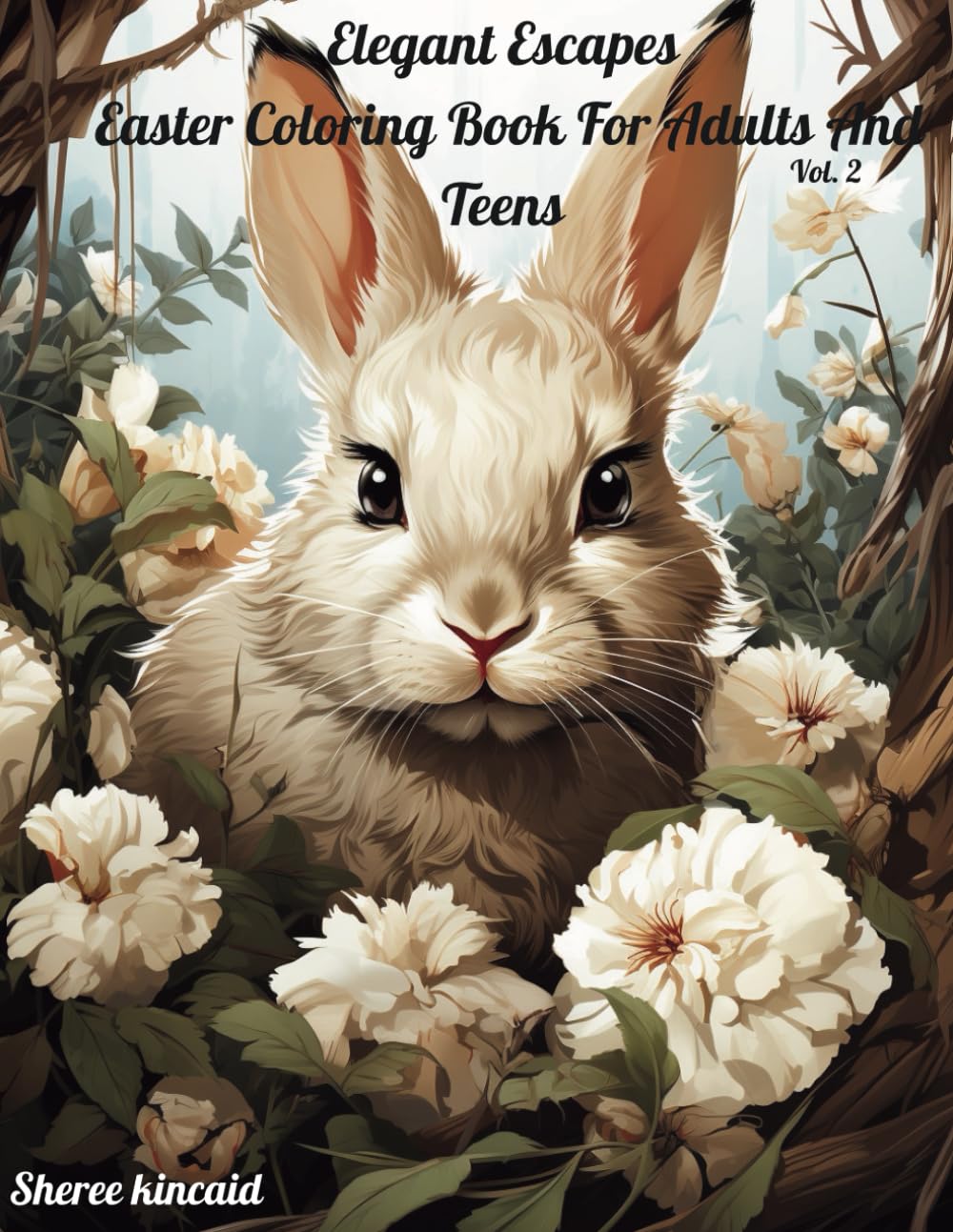 Elegant Escapes Easter Coloring Book For Adults And Teens: Vol. 2