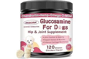 Premium Glucosamine Chondroitin Joint Supplement for Small Dogs
