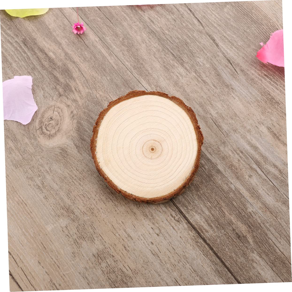 NUOBESTY 15stücke Holzscheiben Für Bastelprojekte Natürliche Baumscheiben Für Hochzeitsdekorationen Tischnummern Und Kreative Handarbeiten