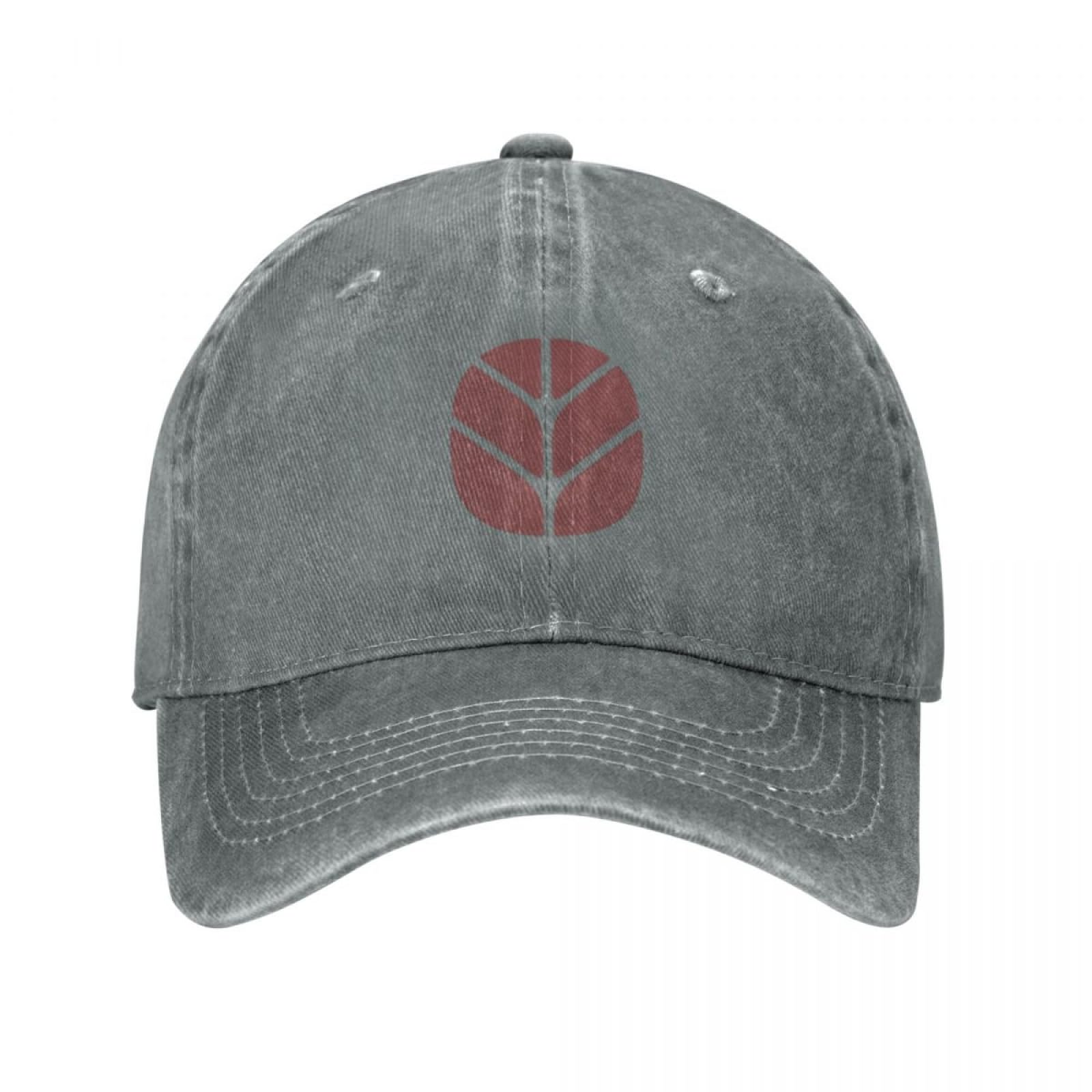 Lylqssys Unisex Color Fiatagri Logo Baseball Caps Snapback Washed Denim Hats Outdoor Adjustable Casquette Streetwear Baseball Cowboy Hat For Gift