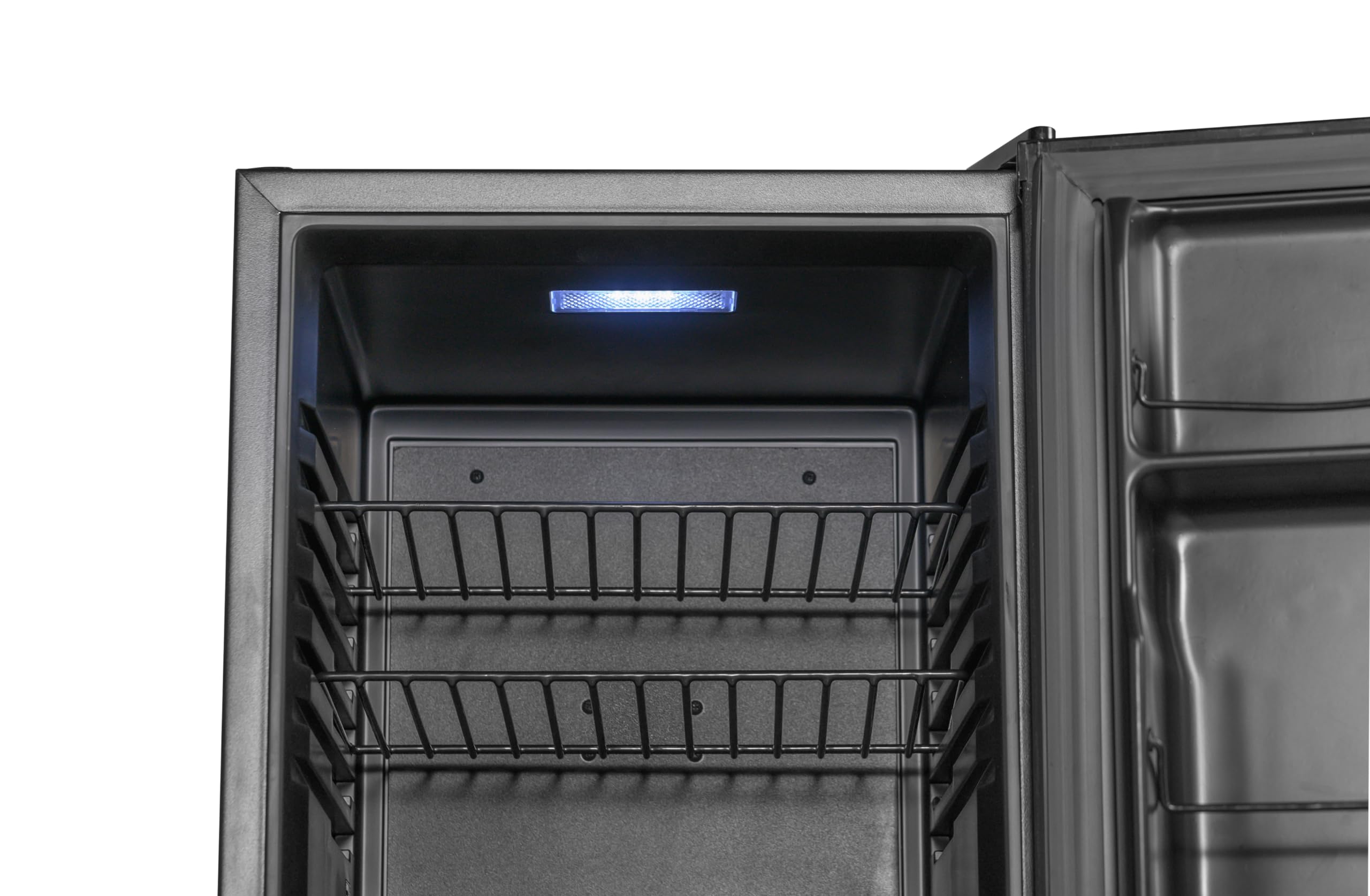 METRO Professional Minibar GMB1045B 43 x 48.7 x 52 cm 45 L Thermostat Mécanique 2 Étagères Éclairage Intérieur LED Noir