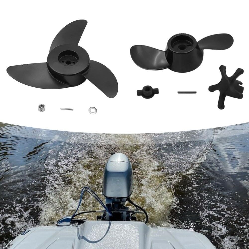 Elica marina per motori fuoribordo elettrici, compatibile con SUNELEXE, Savylor, Marina, Watersnake (11,8 kg)