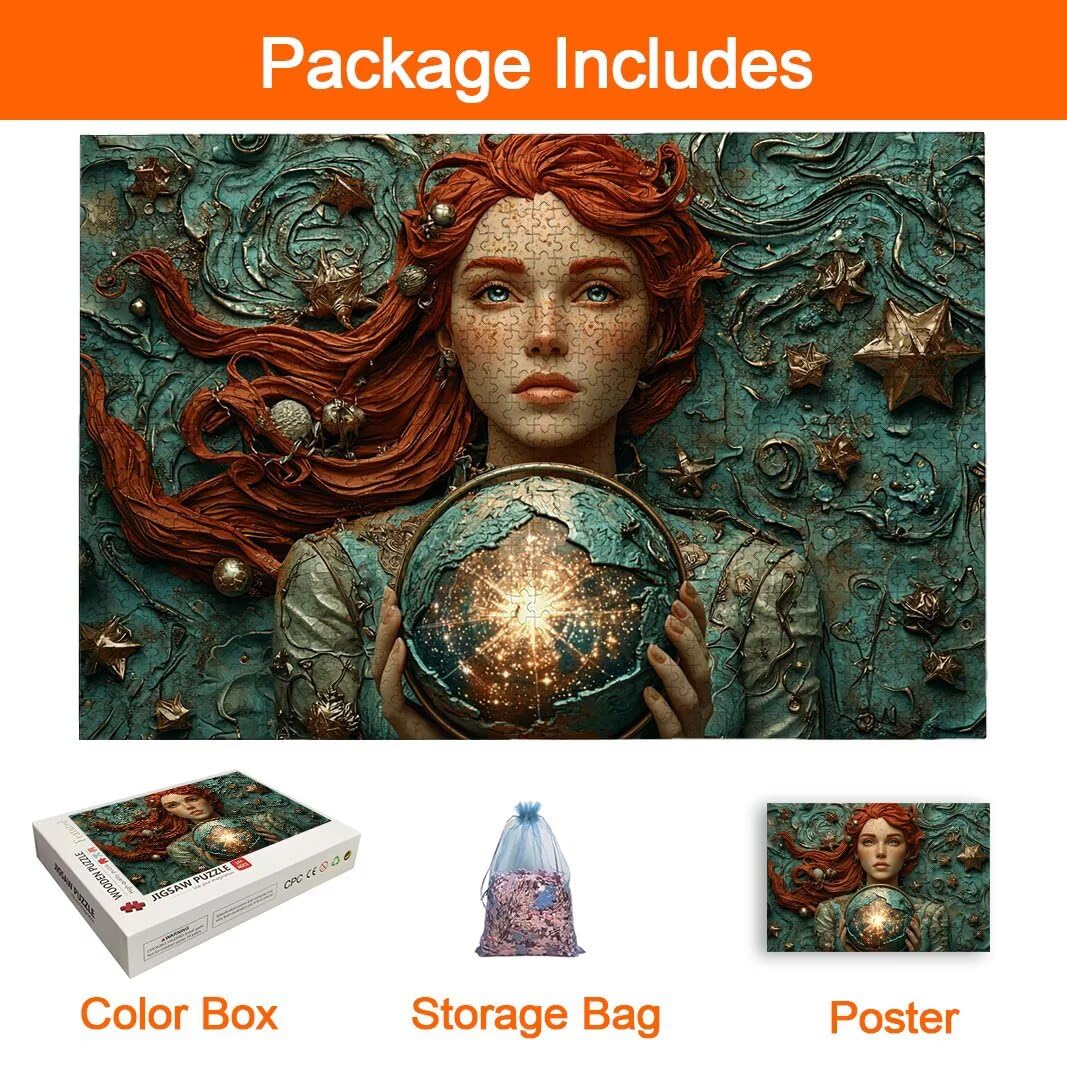 Puzzle Angelo, Puzzle 2000 Pezzi Adulti per Decor, Regalo Donna/Uomo -8736