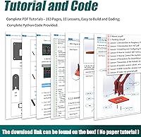 Vista 3 de Adeept Kit de brazo robótico 5-DOF compatible con Raspberry Pi 4 B 3 B+ B A+, programable DIY Codificación STEM Educativa 5 Axis Robot Arm con Negro