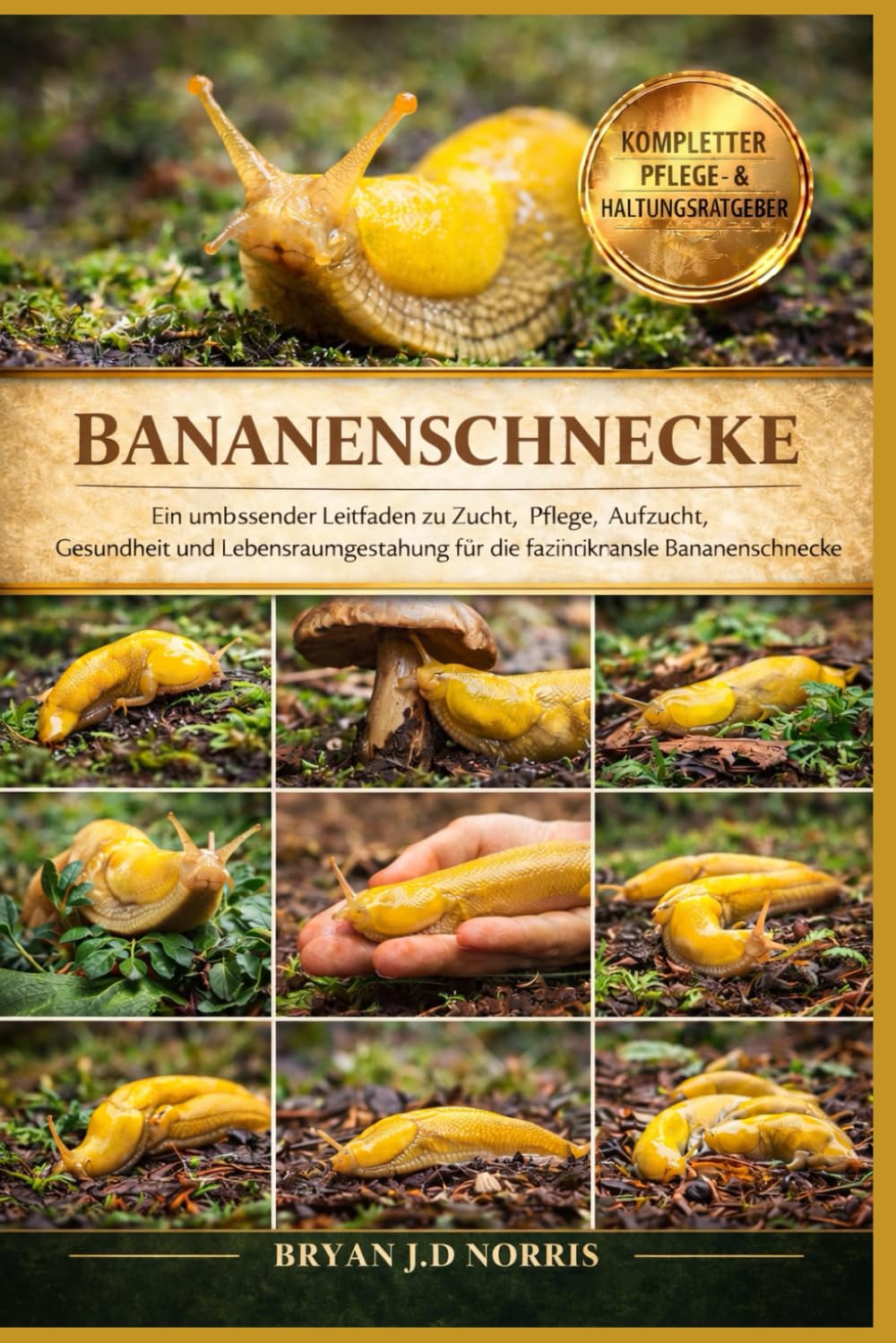 BANANENSCHNECKE: Ein umfassender Leitfaden zu Zucht, Pflege, Aufzucht, Gesundheit und Lebensraumgestaltung für die faszinierende Bananenschnecke