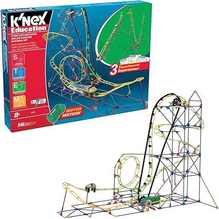 K'nex 77078 Stem Explorations Achterbahn-Aufbauset Für Altersgruppen 8+  Aufbau-Und Bildungs-Spielzeug, 546 Einzelteile: Amazon.de: Spielzeug