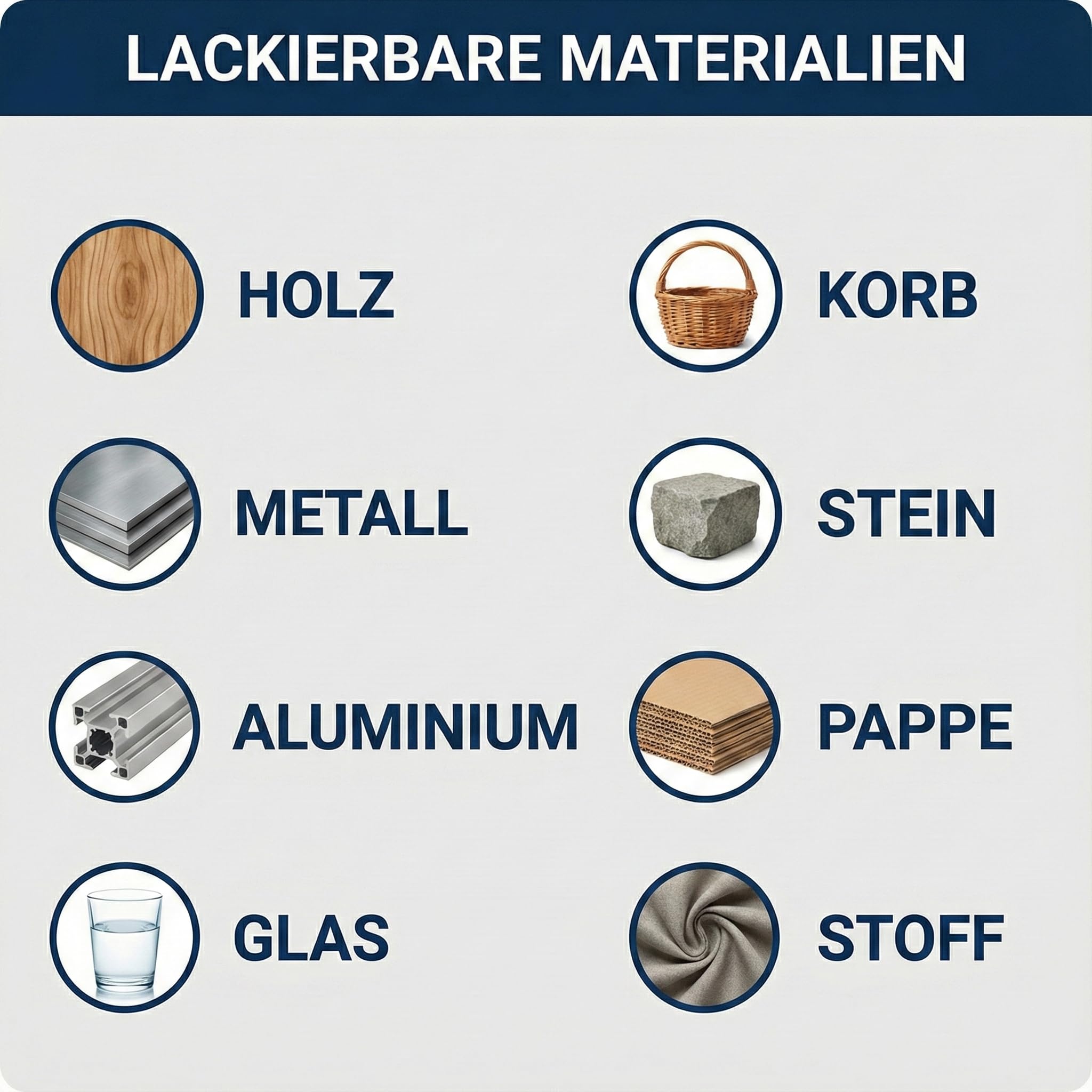 Deco Color 12er Sparpack Lackspray MATT nach RAL in 400ml zur Lackierung von Auto Stahl Aluminium Beton Holz (12 Dosen in verkehrsweiss MATT RAL 9016)