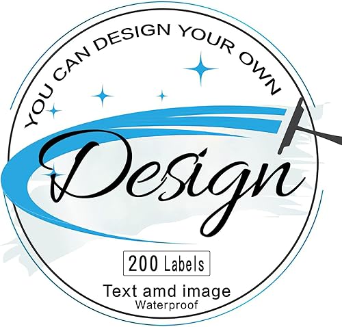 200 piezas - Calcomanías personalizables de vinilo con texto e imagen - Etiquetas de logotipo personalizadas para embalaje recuerdos de boda oficina 200 piezas - Calcomanías personalizables de vinilo con texto e imagen - Etiquetas de logotipo personalizadas para embalaje recuerdos de boda oficina