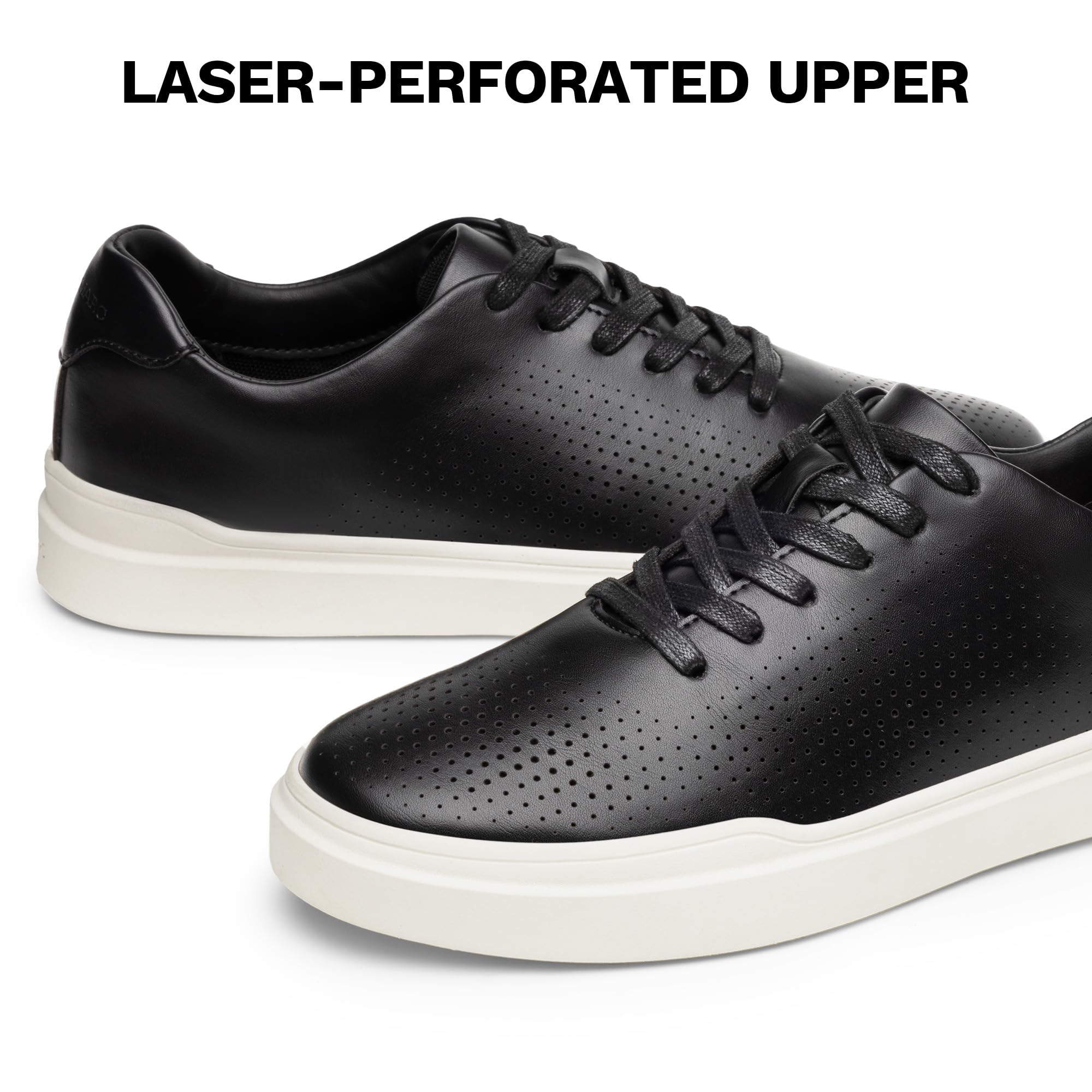 Bruno Marc Tenis de vestir casuales para hombre, zapatos casuales de negocios para hombre, ligeros, transpirables, a la moda, WaveFlex CoreLux