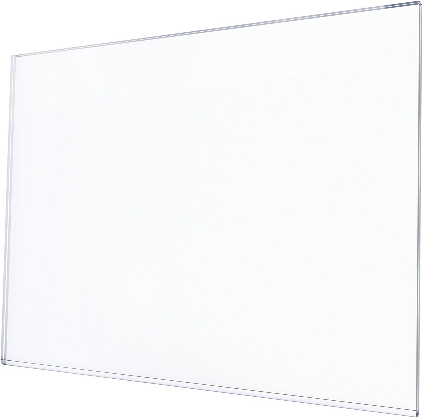 Deflecto Wall Art Display Frame, Horizontal, 12" x 9", Clear (683301)