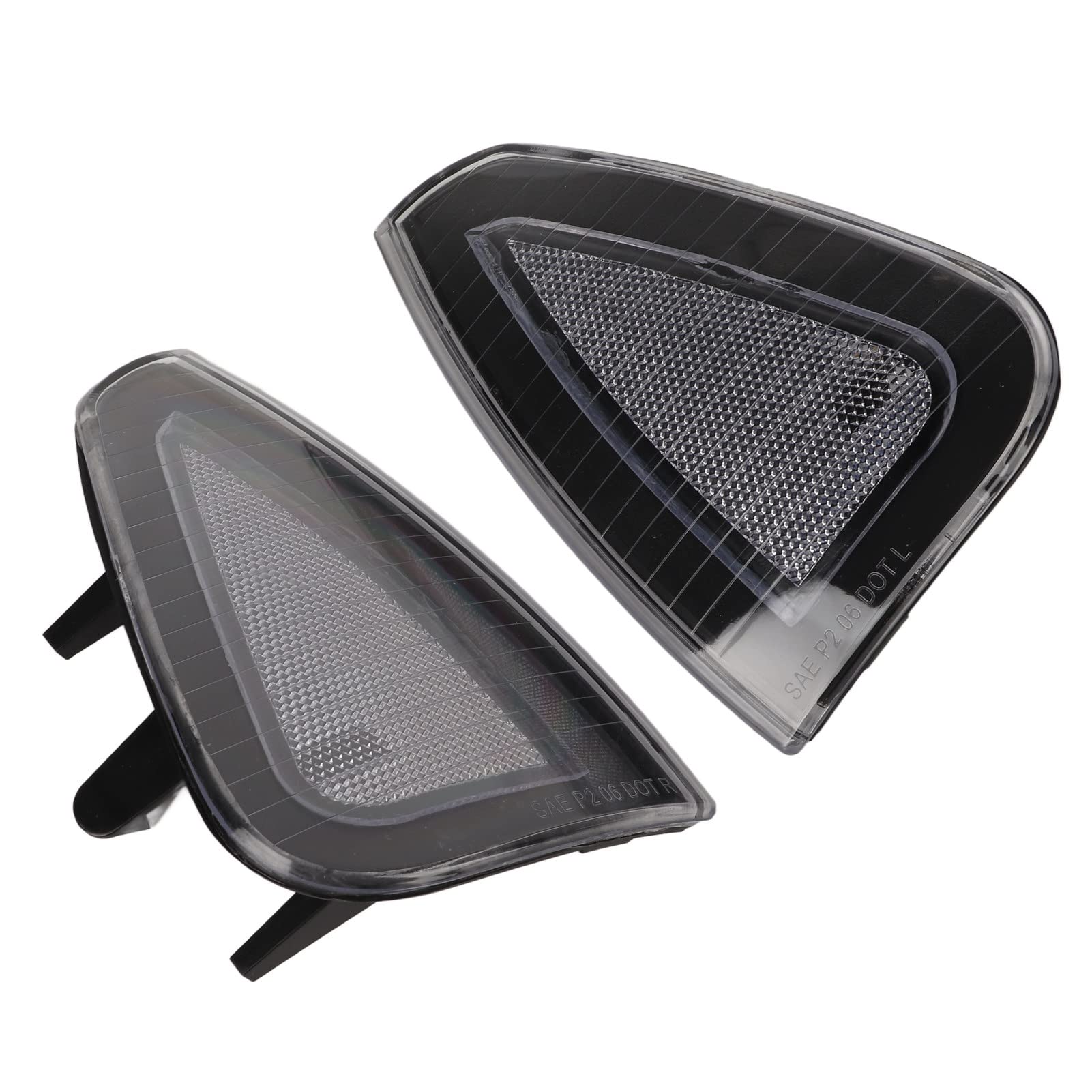 Akozon Akozon2 -Packung Vordere Blinkerleuchten 4806218AD 4806219AD Seitenmarkierungslampe für LX 2006 2010 für zu Hause (WHITE)