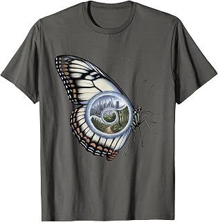 Butterfly Effect Symbolic Surreal Chaos Theory T-Shirt