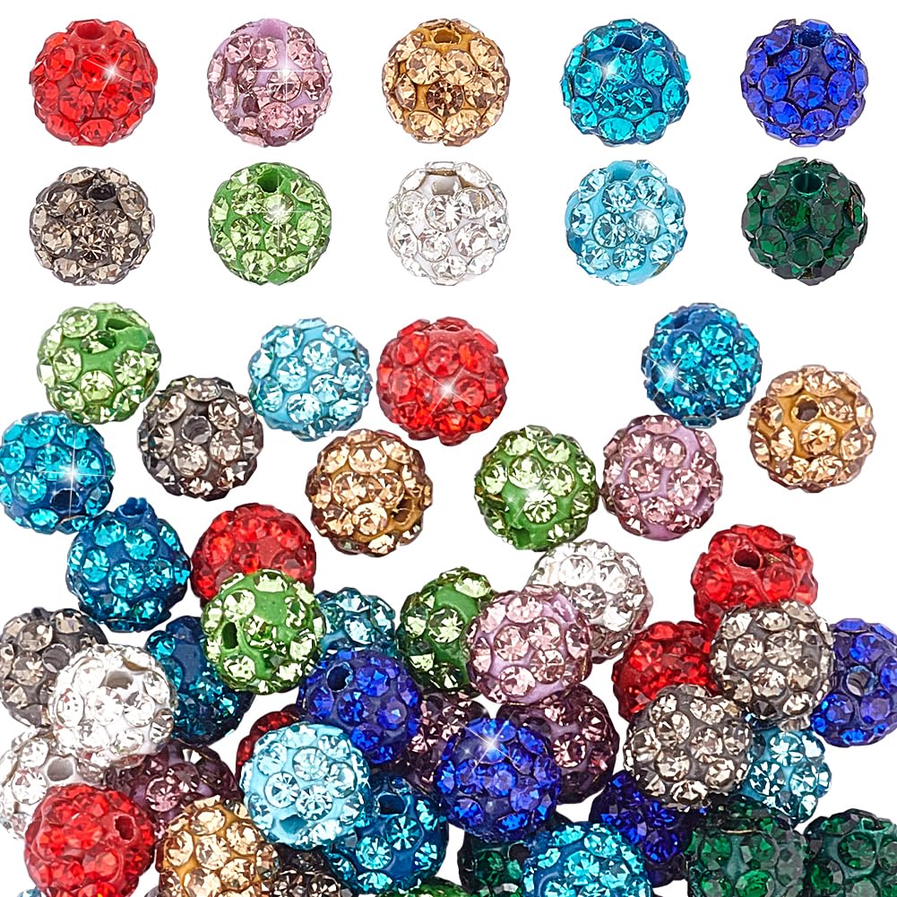Perles d'espacement 4mm argile strass pour réparer et sublimer vos bijoux ternes