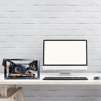 PC Gaming Case - Cooling Master Case, Gaming PC Case, Computer Tower Chassis | Middle Tower Computer Case, High Efficiency Heat Dissipation for Gaming, Office Black PC Tower Case