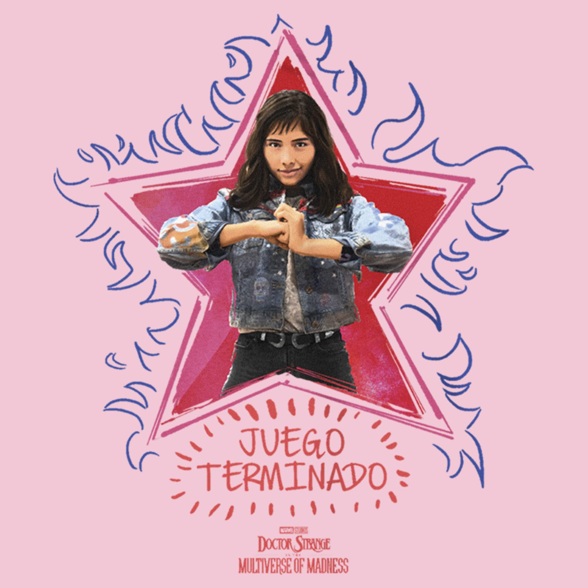 Marvel Mädchen Stars of Chavez T-Shirt (1er Pack)