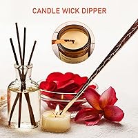 Vista 21 de 3 in 1 Candle Accessory Set, Candle Wick Trimmer Cutter, Candle Snuffer & Candle Wick Dipper for Candle Aromatherapy Lover Gift, Stainless Steel