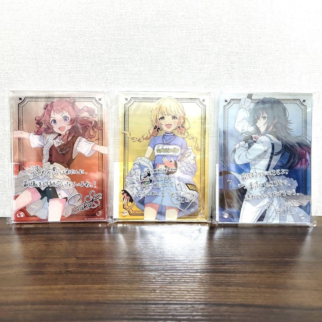 Amazon.co.jp: 花海咲季 藤田ことね 月村手毬 メッセージパネル 学園A  