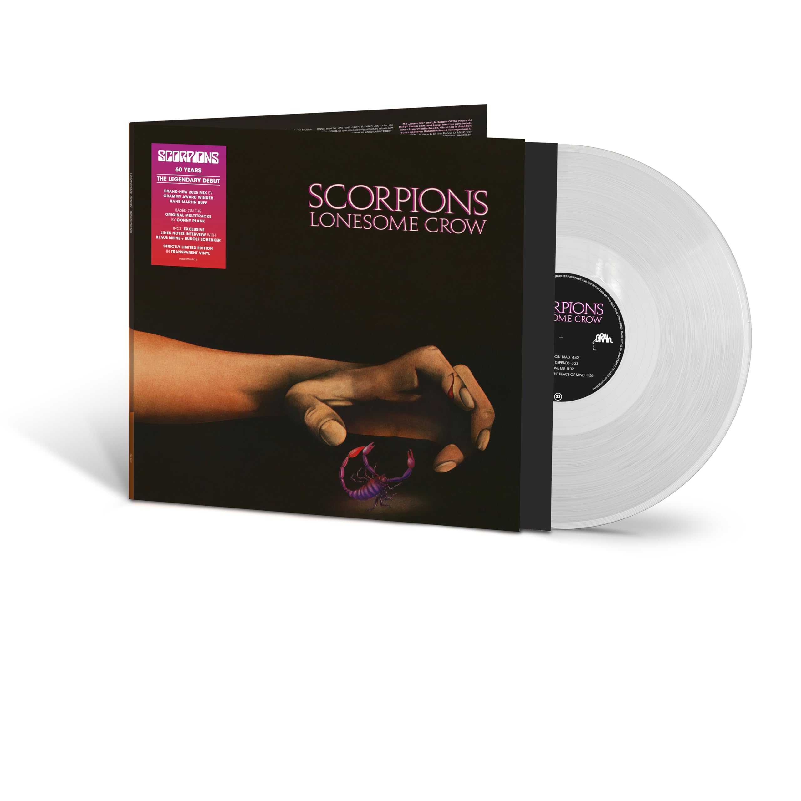 Lonesome Crow[180g Transparent LP] | Amazon.com.br