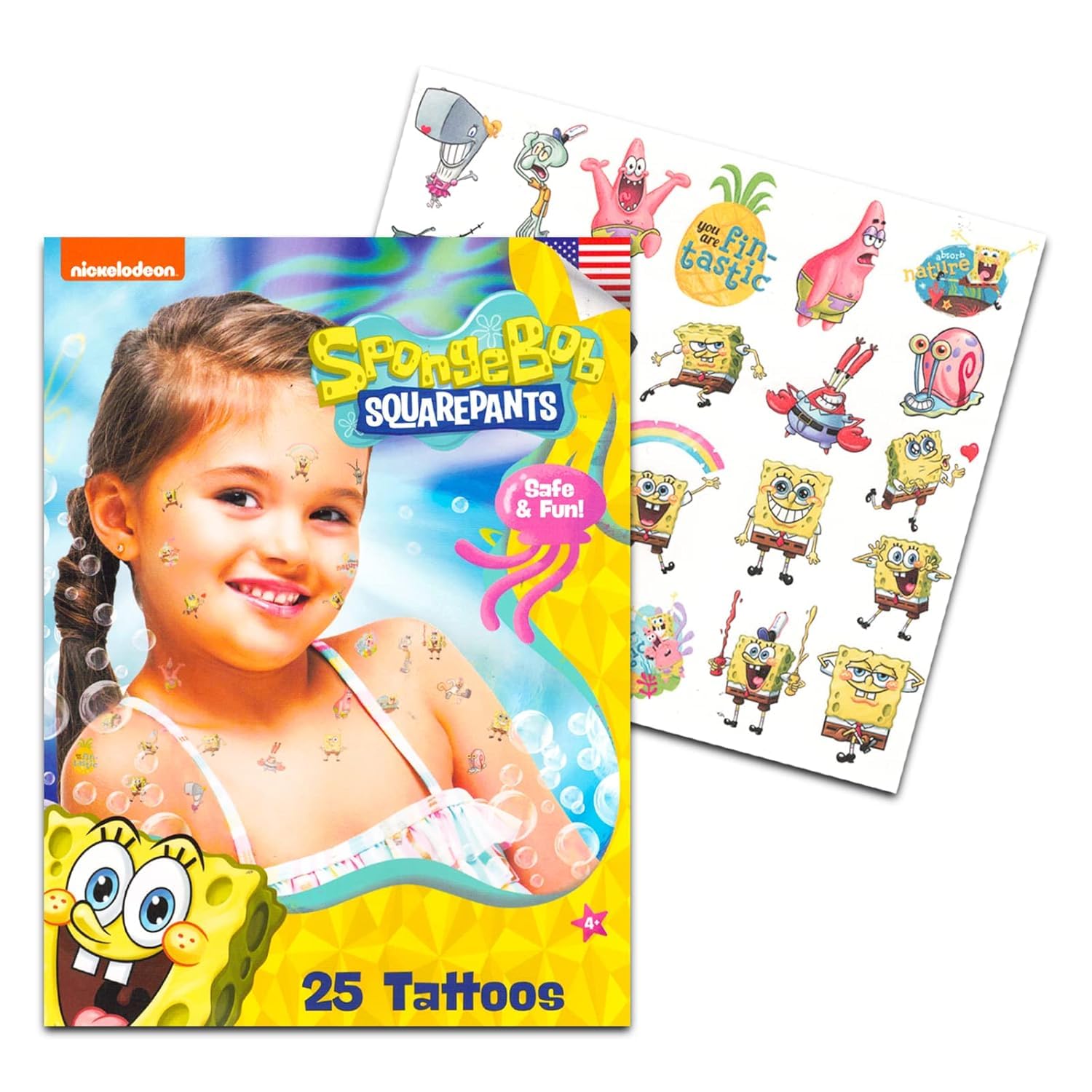 Mon Premier Livre Puzzle Bob L'Éponge – Nickelodeon, Pour Enfants