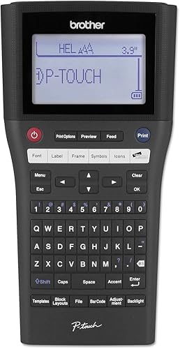 Brother Impresora recargable, etiquetadora para llevar a cualquier lugar con conectividad PC (PT-H500LI)