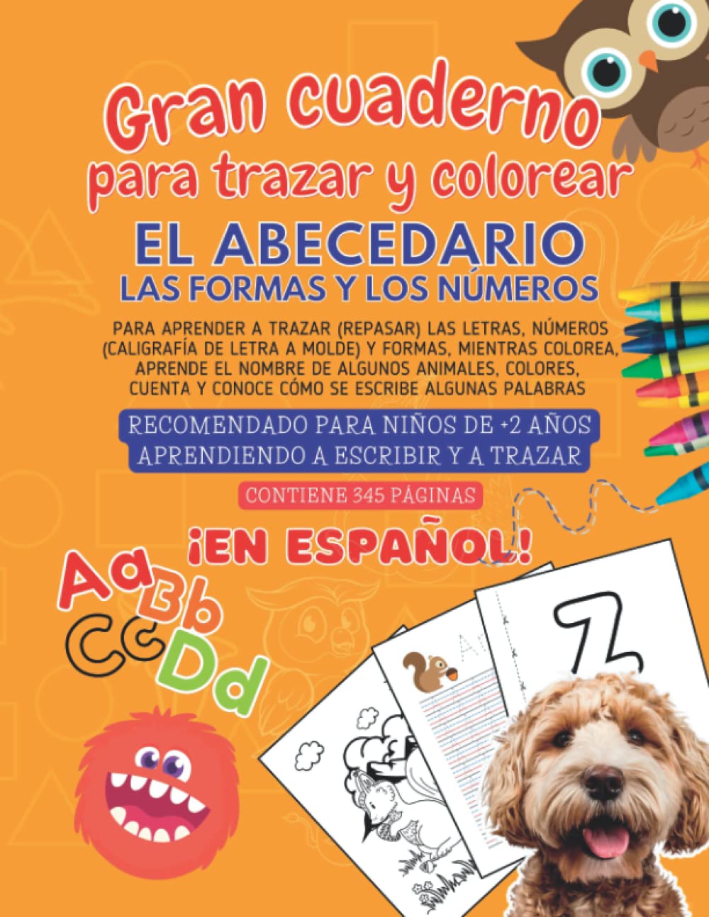 Buy Gran cuaderno de actividades para niños para aprender a trazar