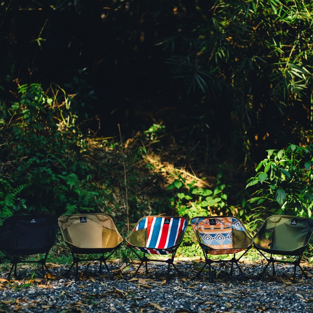 Thous Winds アウトドアチェア 子供用 ミニ 折りたたみ キャンプ椅子 コンパクト キッズ チェア 軽量 耐荷重80kg 収納袋付属