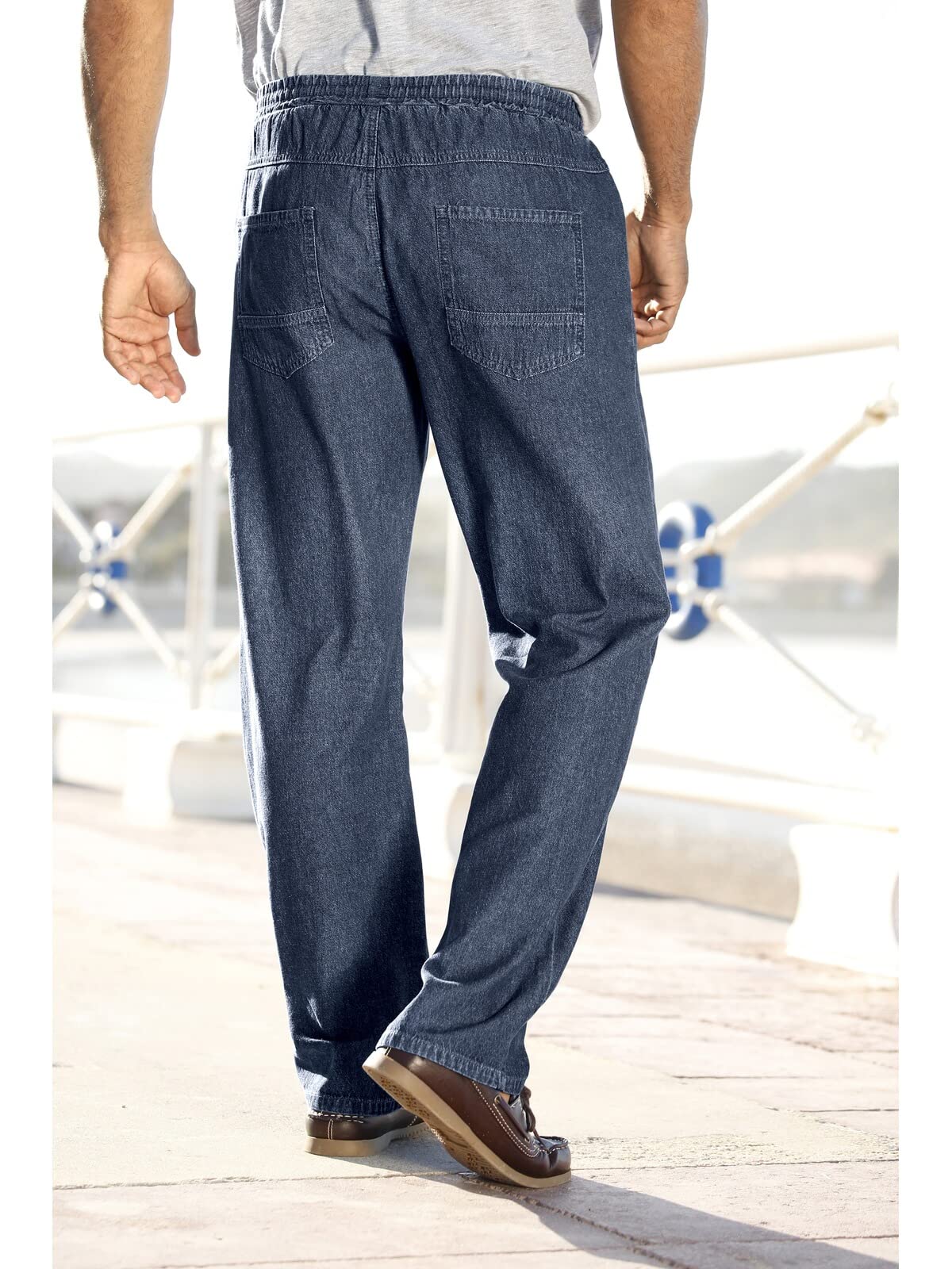 Jan Vanderstorm Herren Schlupfjeans Daan