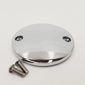 Chrome Smooth Aluminum Timer/Timing Cover for 2017+ Harley M8 Touring Electra Glide, Road Glide, Street Glide, Road King & 2018+ Harley Softail M-Eight - Includes Hardware - Replaces HD# 25600098