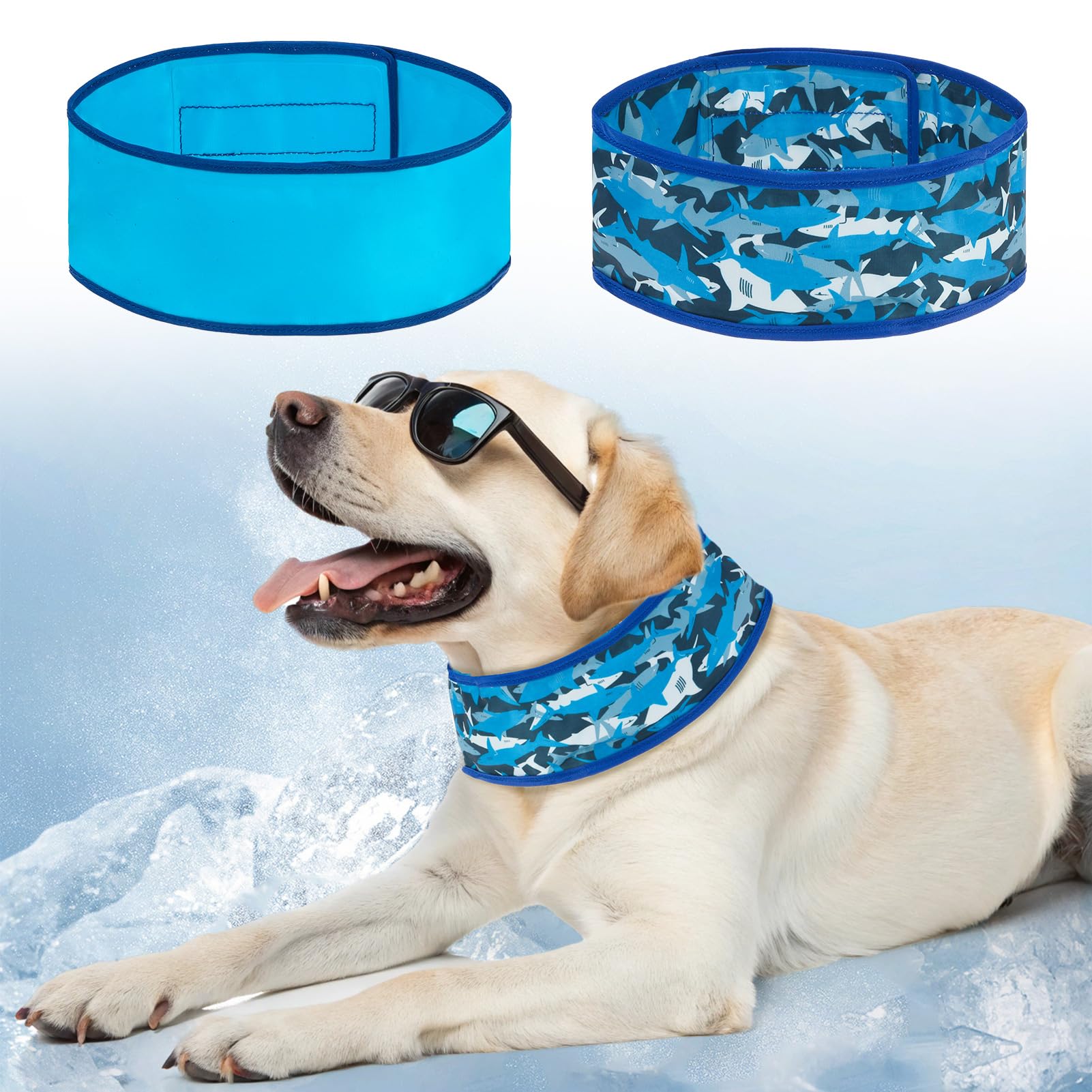 BEAUTYZOO 2-Pack Gel Cooling Bandana
