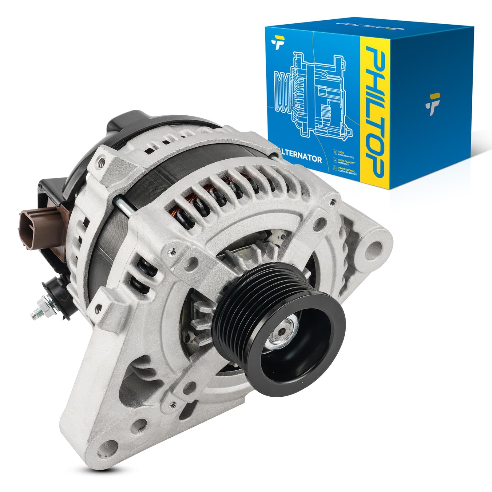 PHILTOP Alternator for Toyota Tacoma 2005-2015 4.0L, Tundra 2006-2010