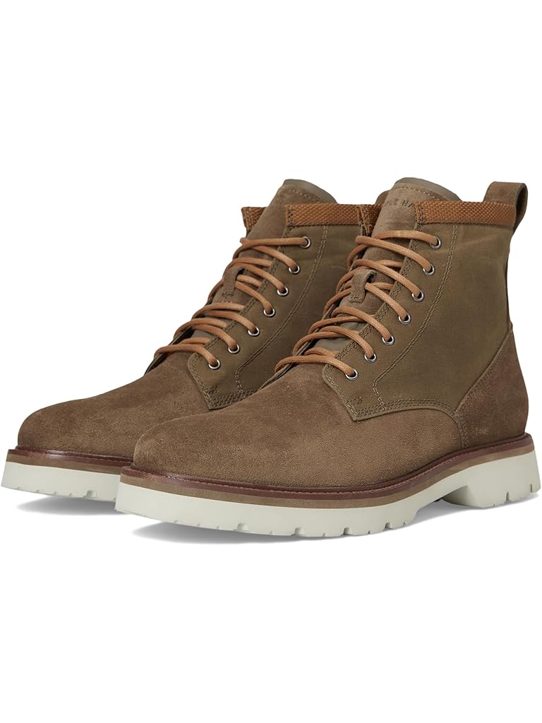 Tan Cole Haan American Classics Plain Toe Boot Waterproof