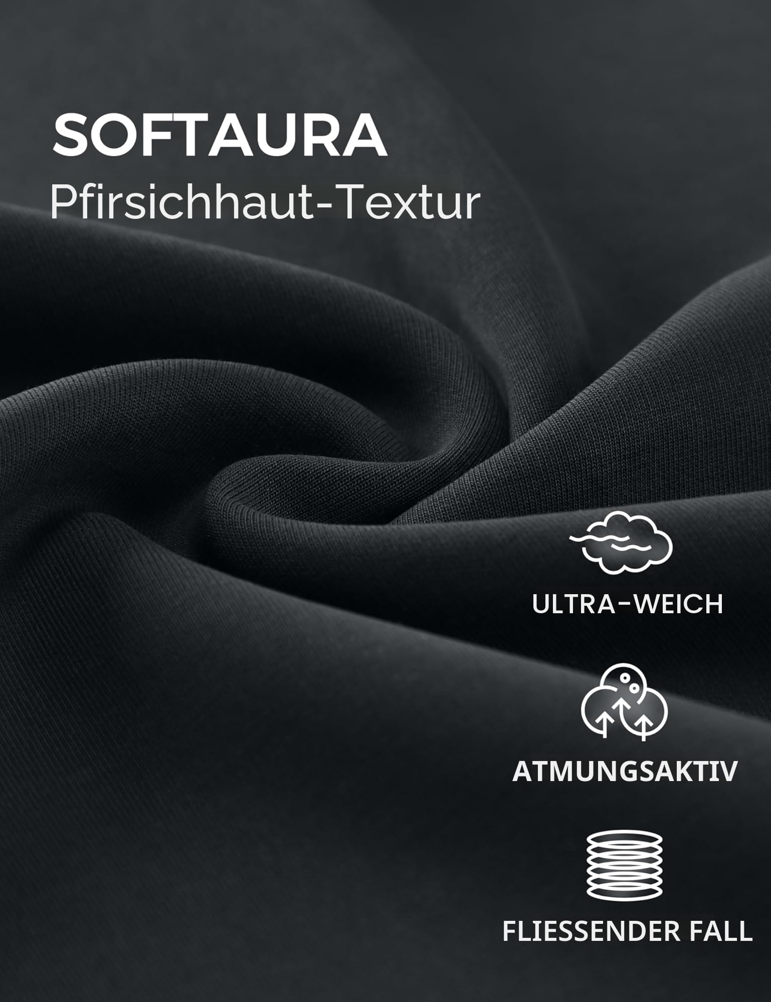 CRZ YOGA SoftAura Gerade Bein Sweatpant 71/76/81 cm | Casual, Pfirsichweiche Textur, Modal, Taschen, für Damen