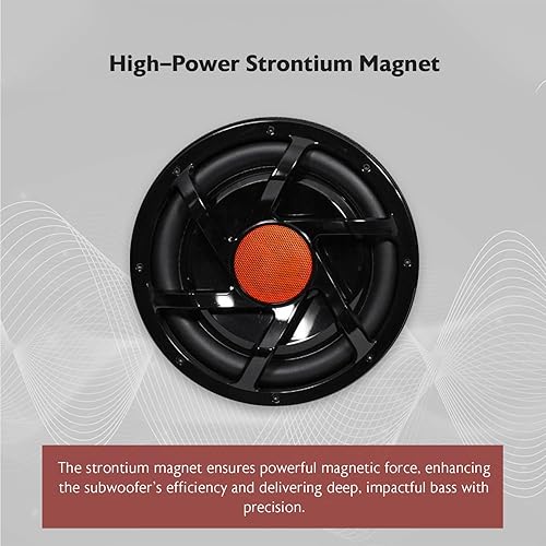 Miniatura 7 de Rockville RWS10CA Slim 1000 Watt 10" Amplificado Recinto de Subwoofer para Coche