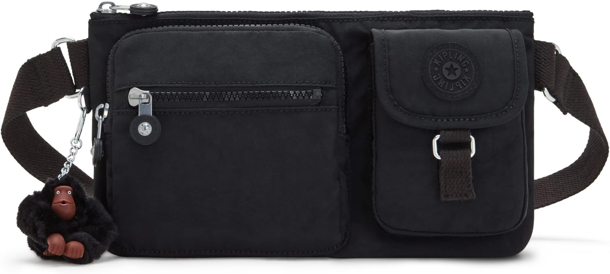 Kipling Women's Presto Up Waist Pack, Waist Strap with Clip Closure, Nylon Small Travel Handbag