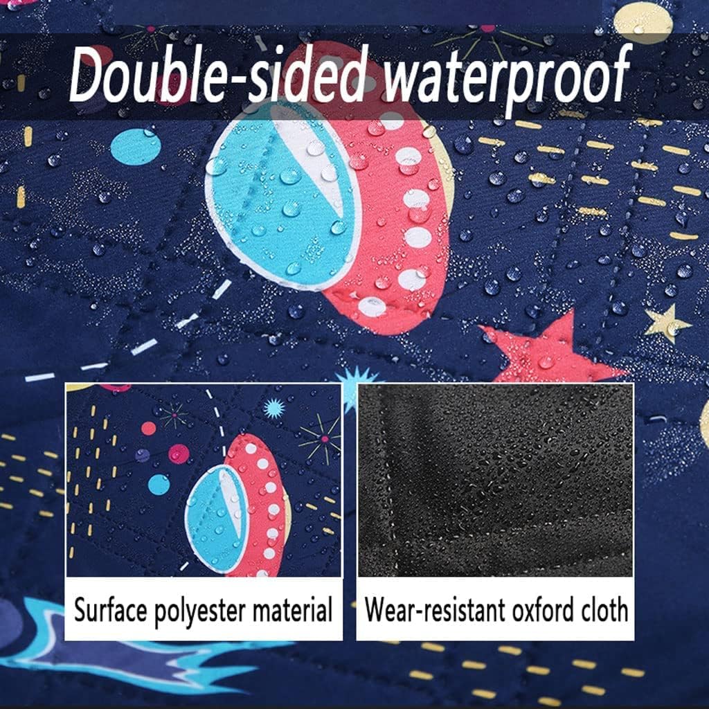 Portable Picnic Blanket,Picnic Blanket Waterproof Backing Picnic Mat,Washable Anti Sand Beach Blanket,3 Layers Material,Foldable Picnic Blankets,for Family,Beach,Park,Hiking,Camping,Park (Color : Sty