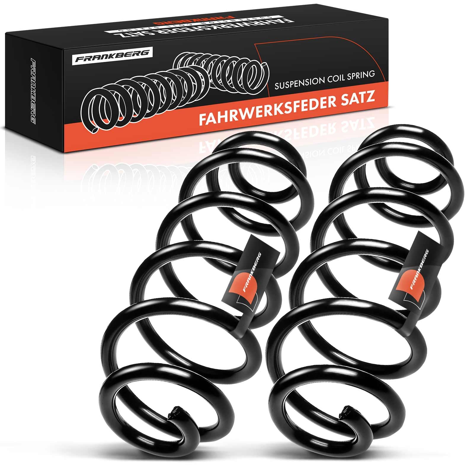 Frankberg 2 ressorts de suspension pour essieu arrière 8K0511115HC