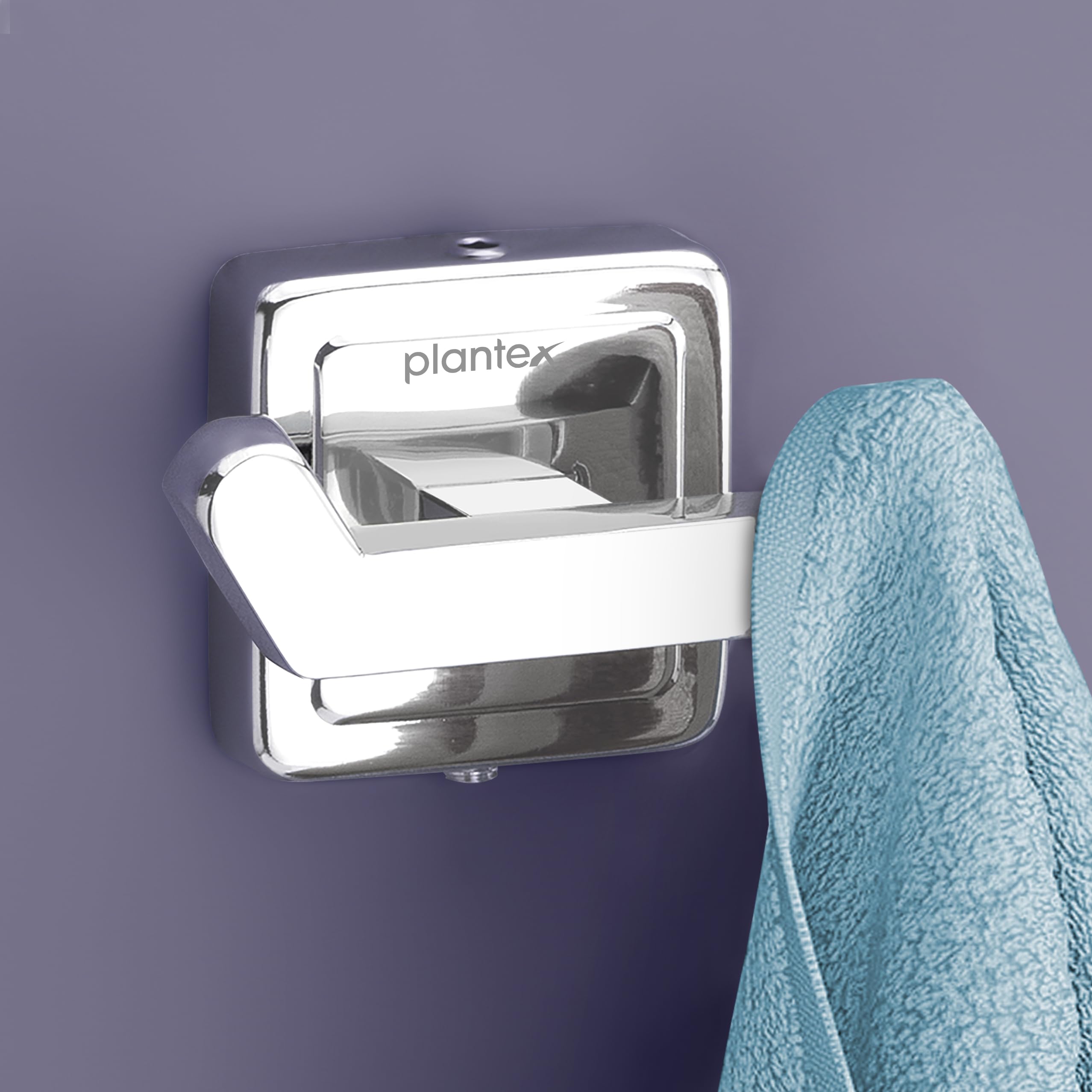 Plantex 304 Grade Stainless Steel Robe Hook/Hanger/Hook for Hanging Towel in Bathroom/Living Room - Decan (Chrome) (B09BCQT5VP) Amazon Price History, Amazon Price Tracker