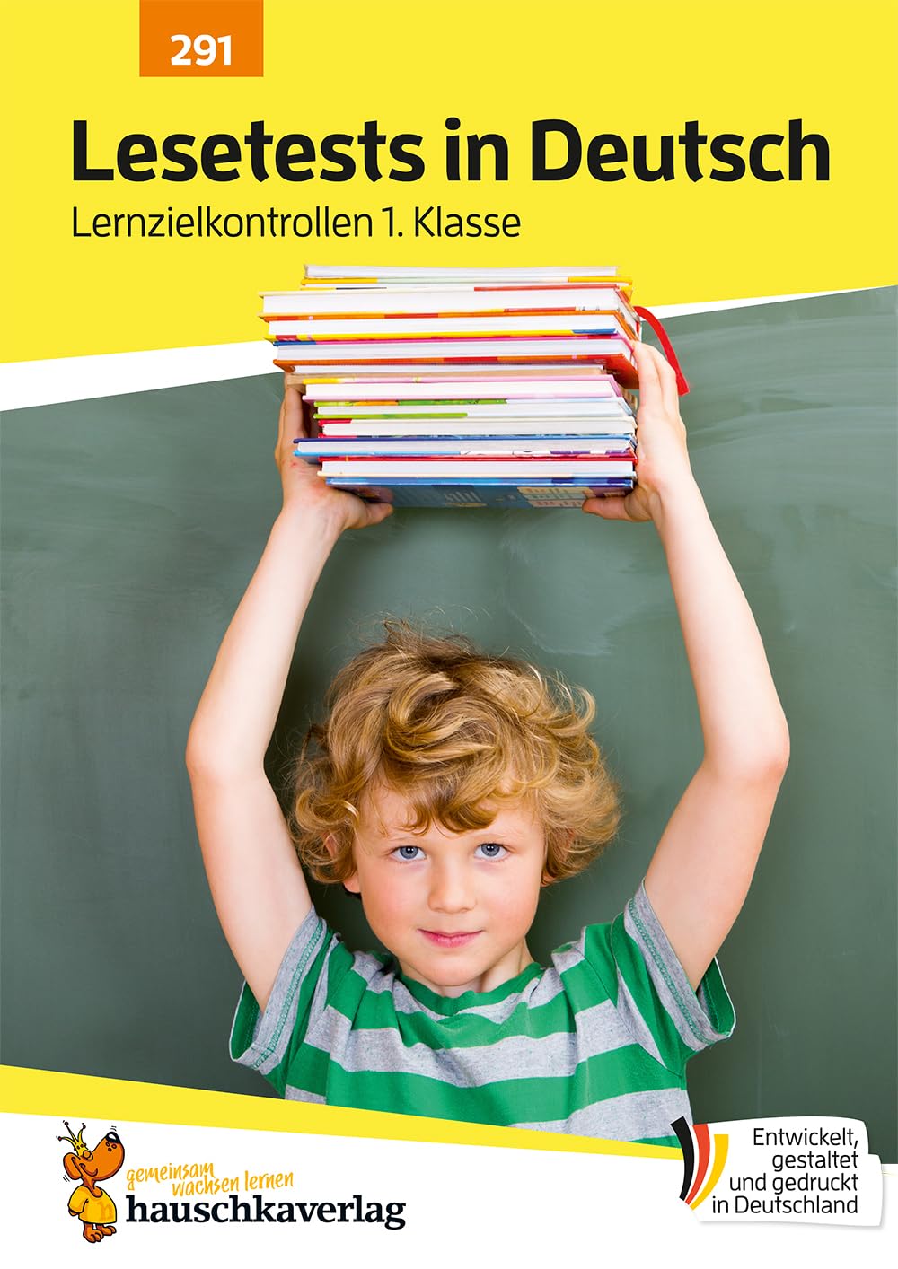 Übungsheft mit Lesetests in Deutsch 1. Klasse: Echte Klassenarbeiten mit Punktevergabe und Lösungen - Lesen lernen und üben