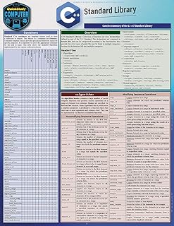 C++ Standard Library: A Quickstudy Laminated Reference Guide