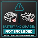 LIVOWALNY Gonflateur de pneus sans fil Air Compresseur compatible avec Makita 18V Batterie, 160PSI Portable Air Pompe avec jauge de pression numérique pour motos automobiles (outil seulement)