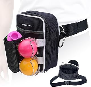 Golf Fanny Pack - Waterproof Waist Bag with Travel Storage for Golfing