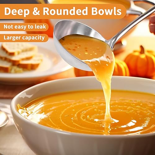 Miniatura 71 de Newness - Servidor de espagueti, [a prueba de óxido, formación integral, duradero] Tenedor para pasta de acero inoxidable 304 con mango ergonómico