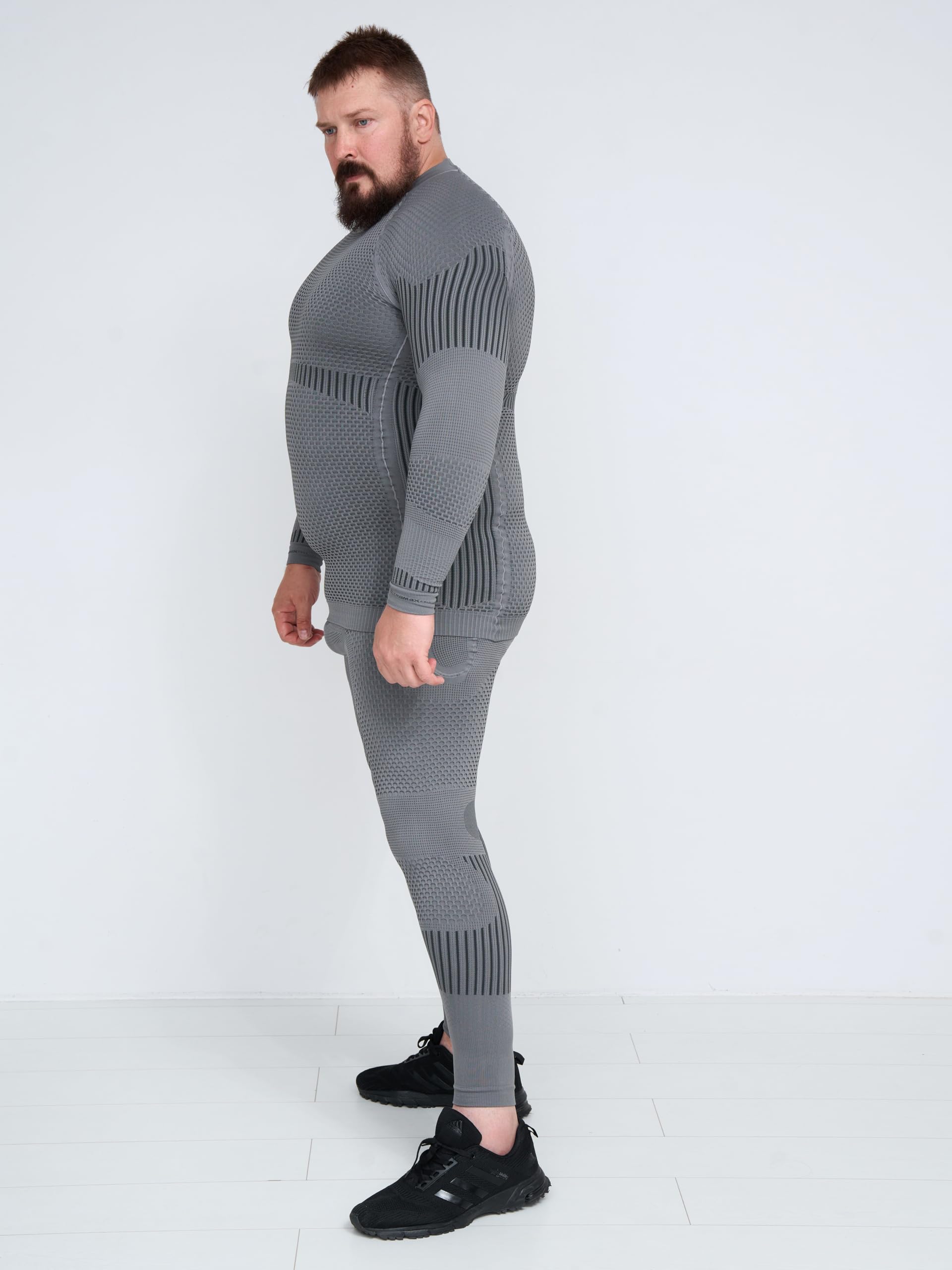 Functional Sportswear Herren Langarm Kompressionsshirt