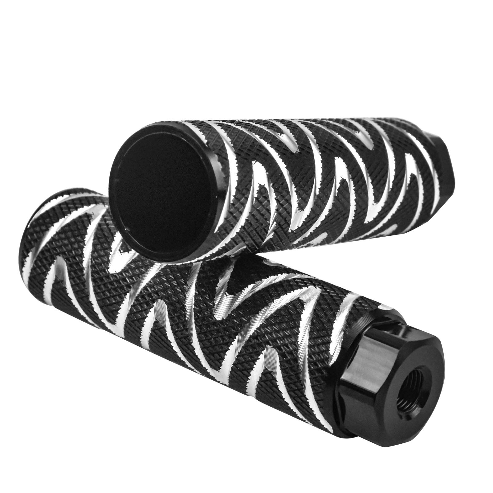 Fahrrad Pegs 4er Set - Rutschfeste Stunt Pegs Für 3/8 Zoll Achse