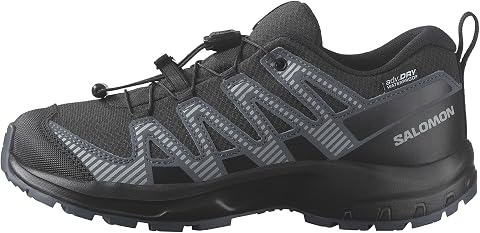 Salomon XA Pro V8 ClimaSalomon Waterproof Zapatillas de Niños para Uso Diario, Impermeable, Cómodo, Agarre en todo tipo de terrenos, Deportivo