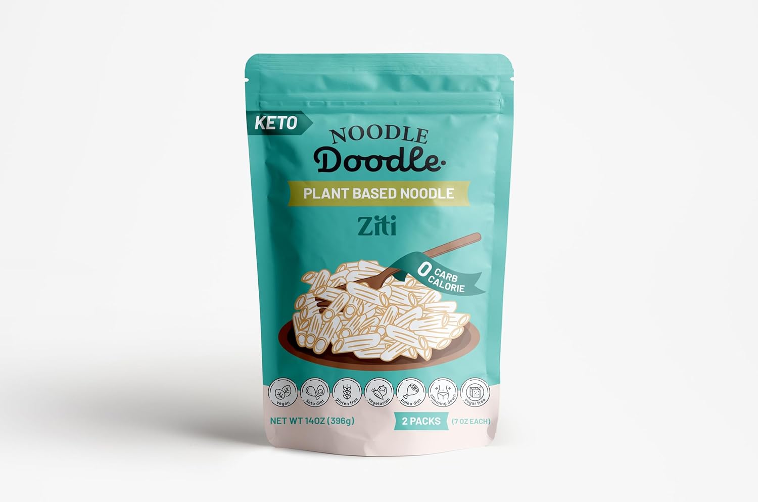 Keto Natural Konjac Shirataki Plant Based Ziti Noodles 2