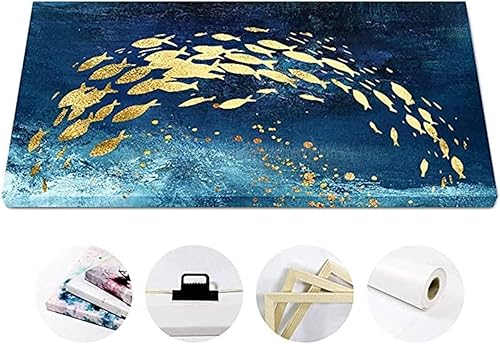 Miniatura 4 de NATVVA Lienzo minimalista grande 3 piezas Let's Stay Home Poster motivacional arte de pared pintura familiar cita fotos regalos para oficina