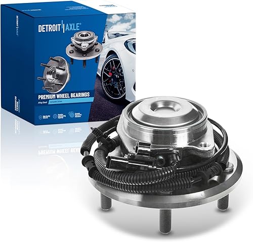 Detroit Axle - Reemplazo de rodamiento de rueda trasera y montaje de buje para Dodge Grand Caravan Routan CV 2012 2013 Town & Country